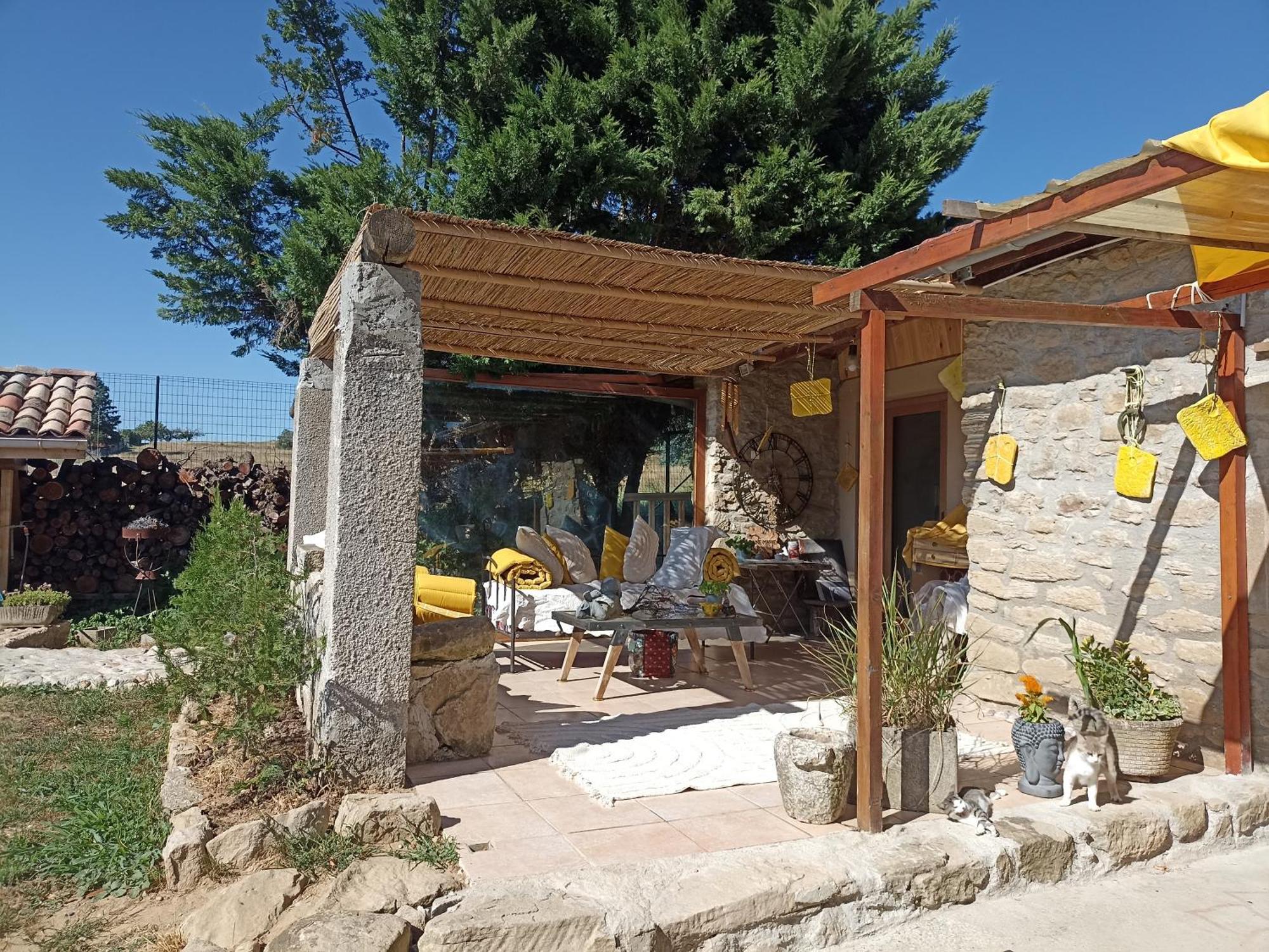Un Jardin Sur La Colline Apartment Claveyson Bagian luar foto